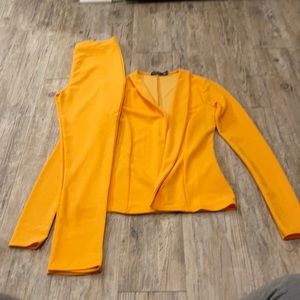 Boohoo women blazer set